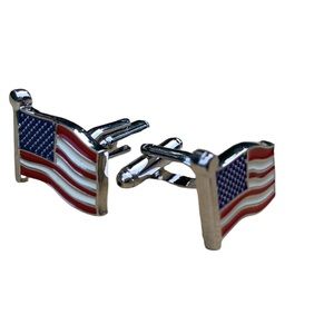 New Flag USA Cuff Links